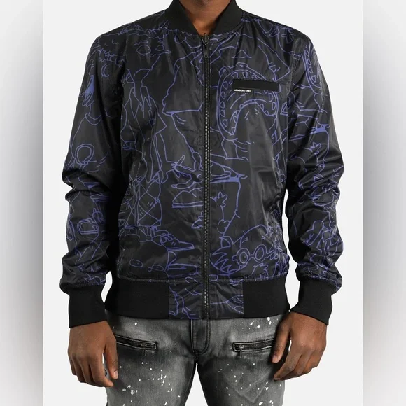 MENS MEMBERS ONLY NICKELODEON BOMBER JACKET Women - Picture 3 of 16